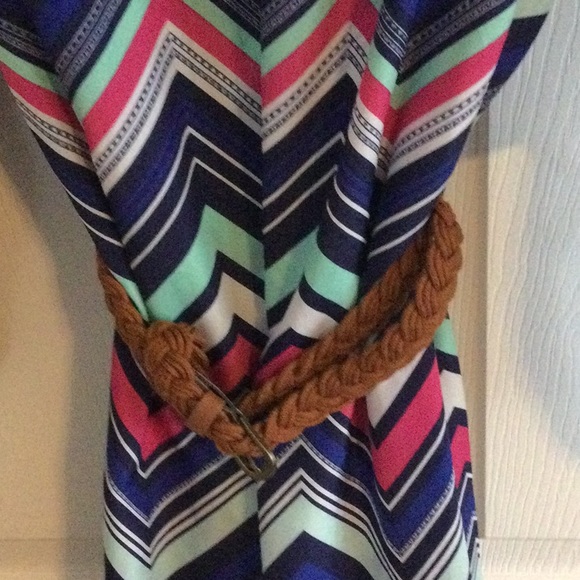 NOBO 3/4 Sleeve Woven Dress With Belt - Picture 3 of 9